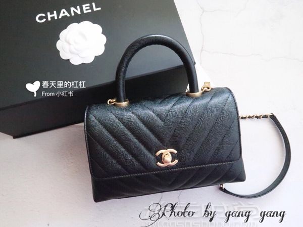 Chanel專柜2018早秋新款香奈兒coco handle包包get!!!_5