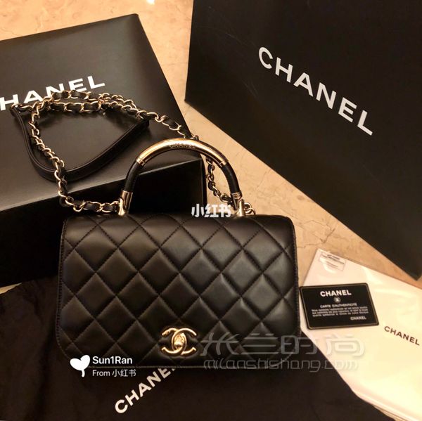 Chanel【coco handle】手柄包中號(hào) 附穿搭圖_1