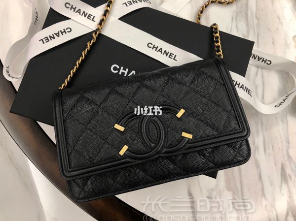 香奈兒Chanel Vanity WOC鏈條包_1