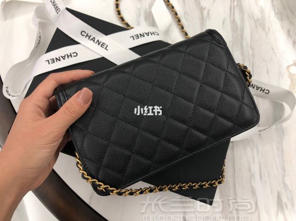 香奈兒Chanel Vanity WOC鏈條包_4