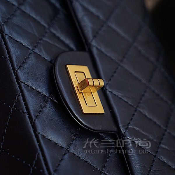 Chanel CF 和 2.55 小號黑金對比_6