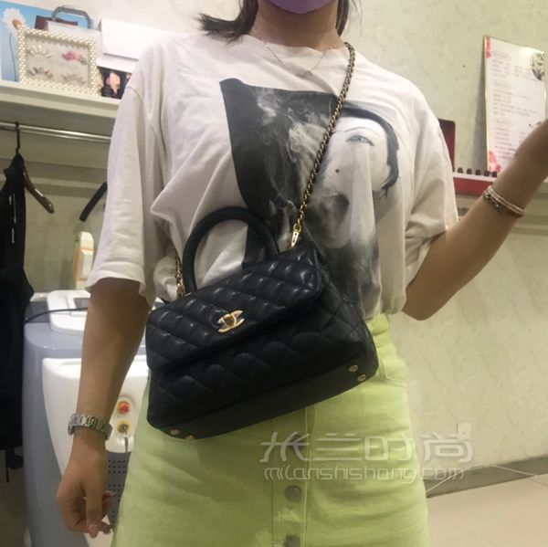 香奈爾coco handle上身圖_4