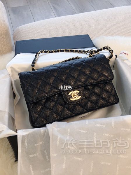 Chanel cf黑金牛小號(hào) 第一個(gè)香奈兒包包 2019.2.10購于上海國金_2