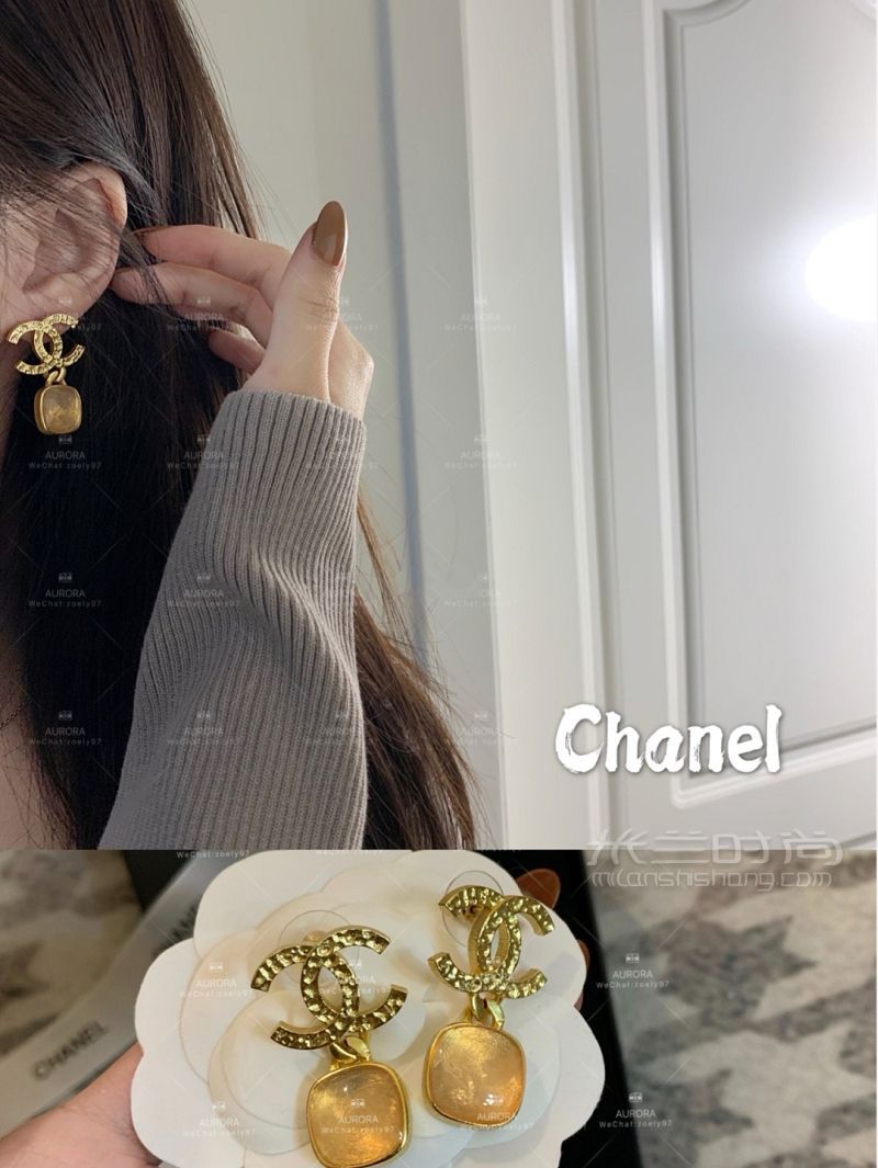飾品分享  Chanel香奈兒新款琉璃耳環(huán)-香奈兒怎么樣_1