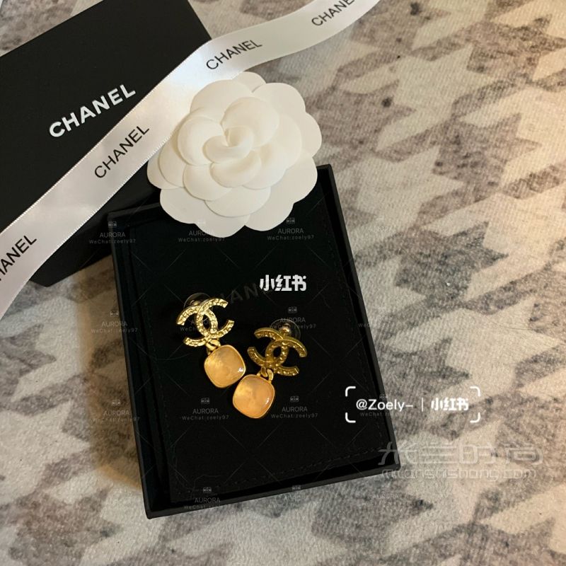 飾品分享  Chanel香奈兒新款琉璃耳環(huán)-香奈兒怎么樣_9