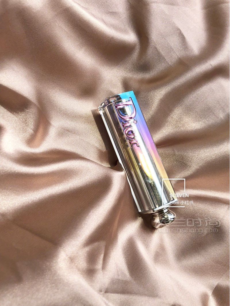 草莓硬糖口紅怎么樣？dior銀管新色859試色圖片_8