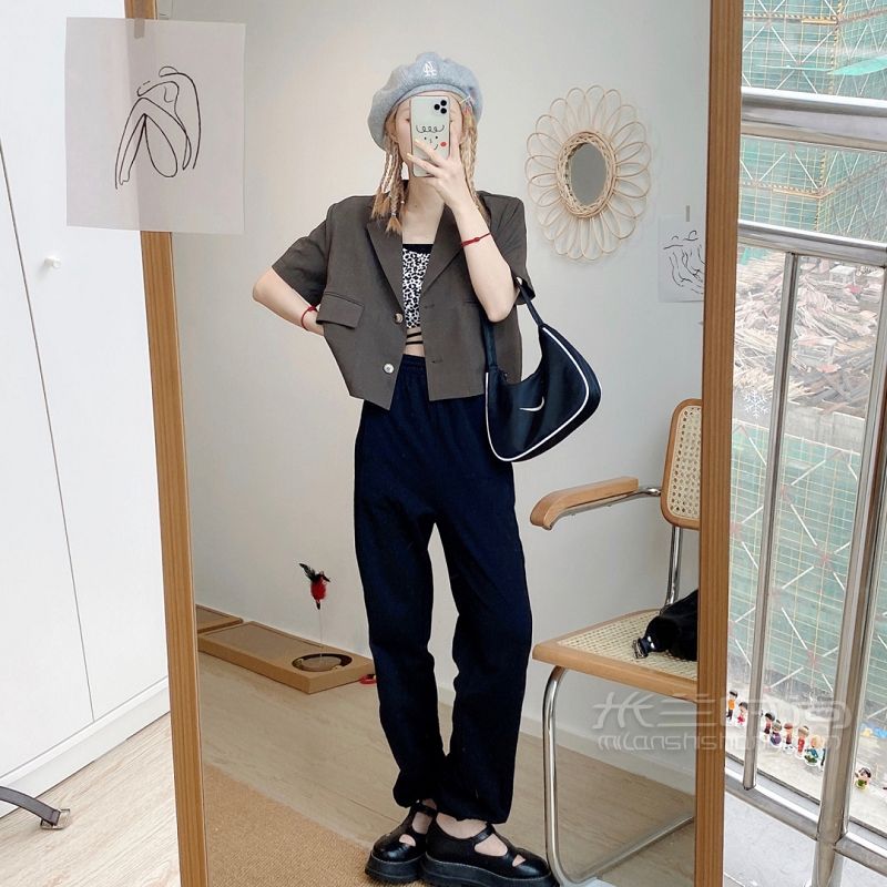 ootd一衣多穿 夏日背心疊穿 小個子穿搭_7