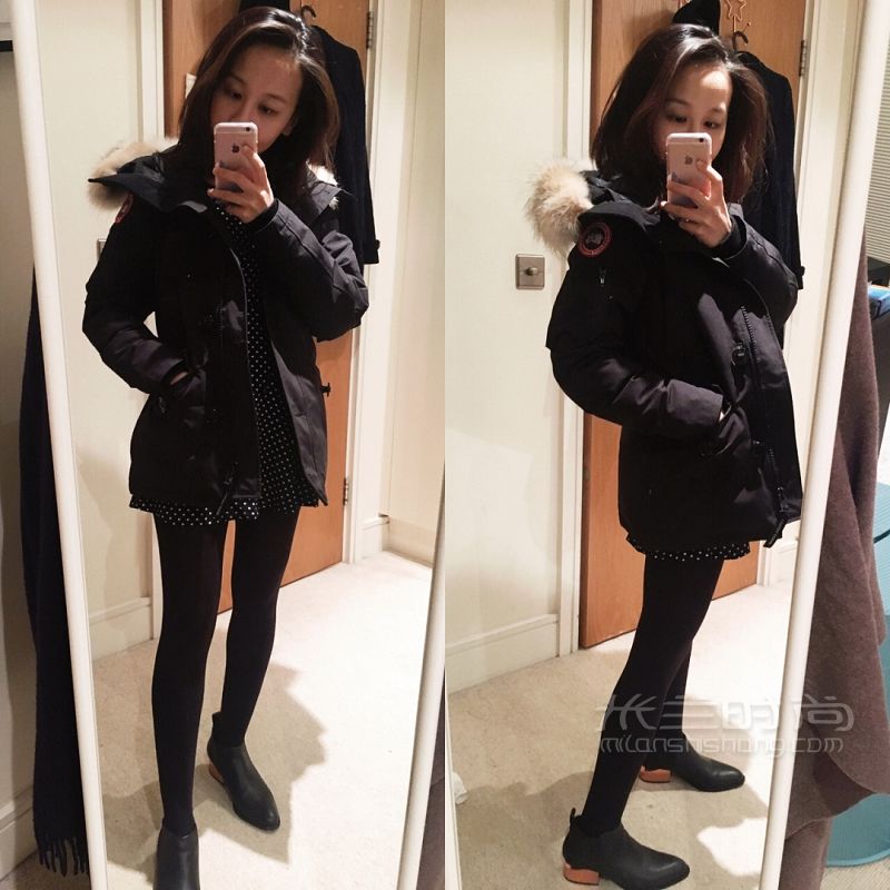 小個(gè)子女生的canada goose推薦 加拿大鵝怎么樣_2