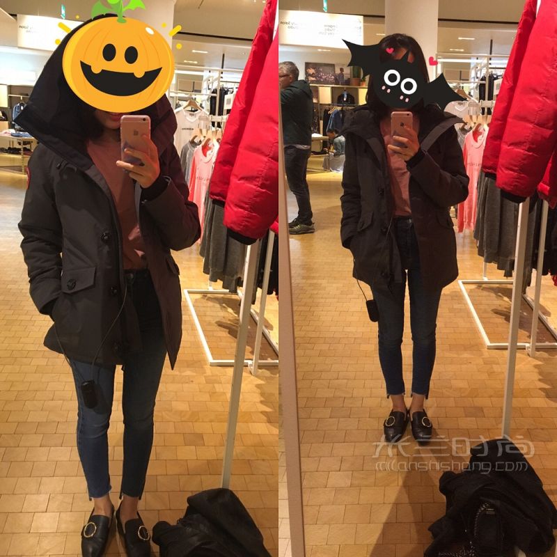 小個(gè)子女生的canada goose推薦 加拿大鵝怎么樣_7