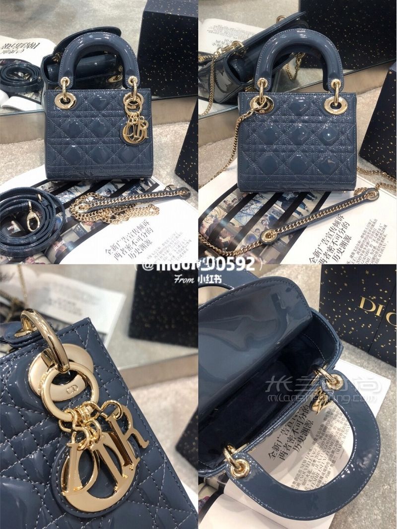 2020Dior新色漆皮戴妃Lady包包集合啦！迪奧怎么樣_2