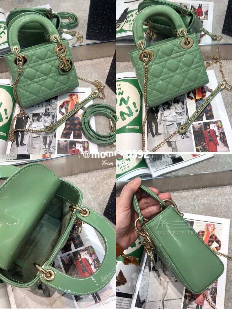 2020Dior新色漆皮戴妃Lady包包集合啦！迪奧怎么樣_4