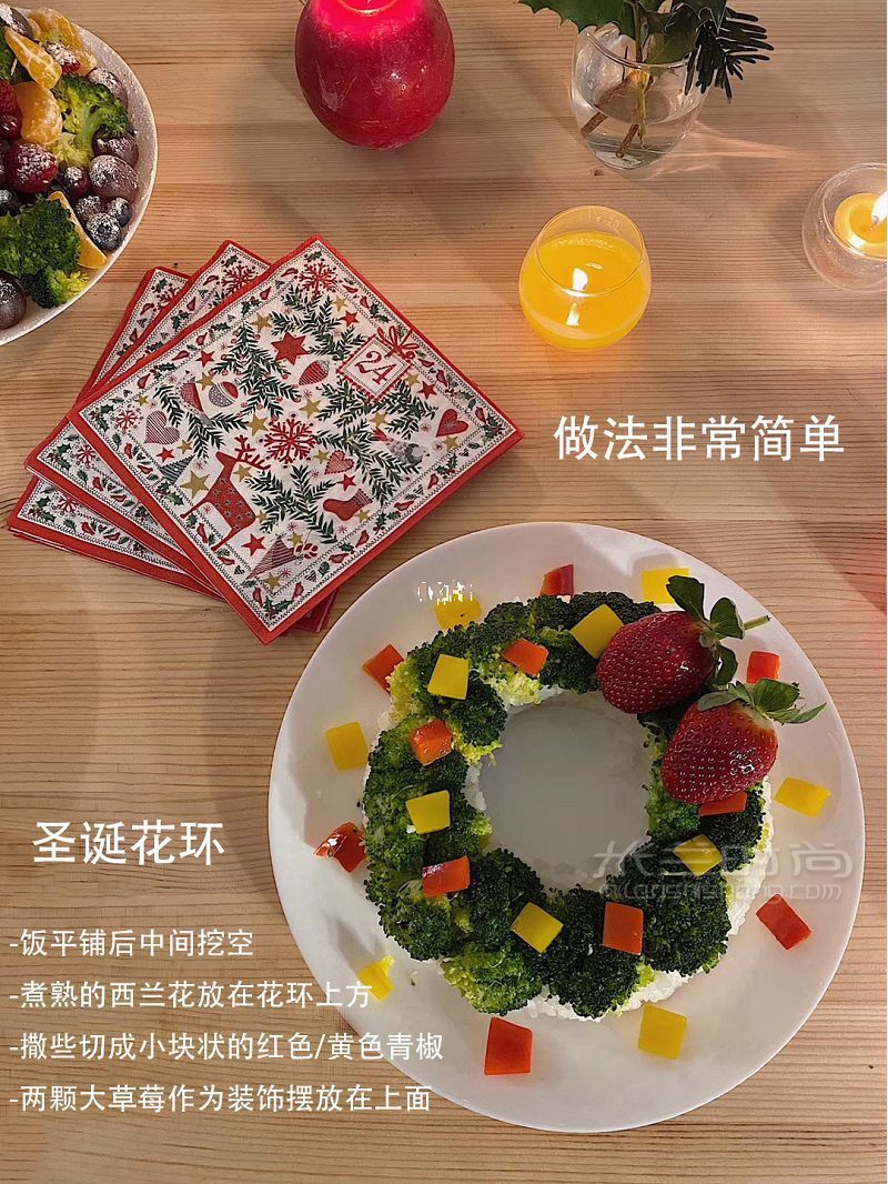 法國(guó)圣誕節(jié)怎么過(guò)？圣誕節(jié)必備草莓小雪人_2