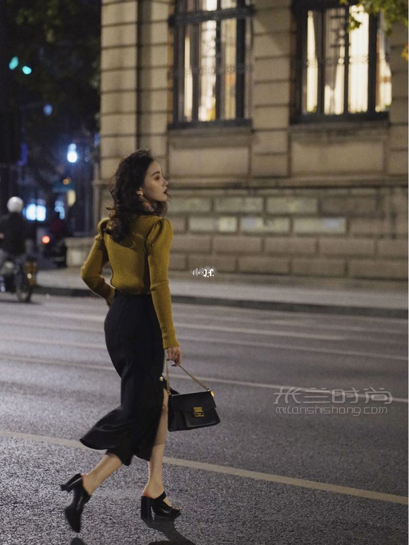 曼徹斯特黑夜 復(fù)古優(yōu)雅穿搭_2