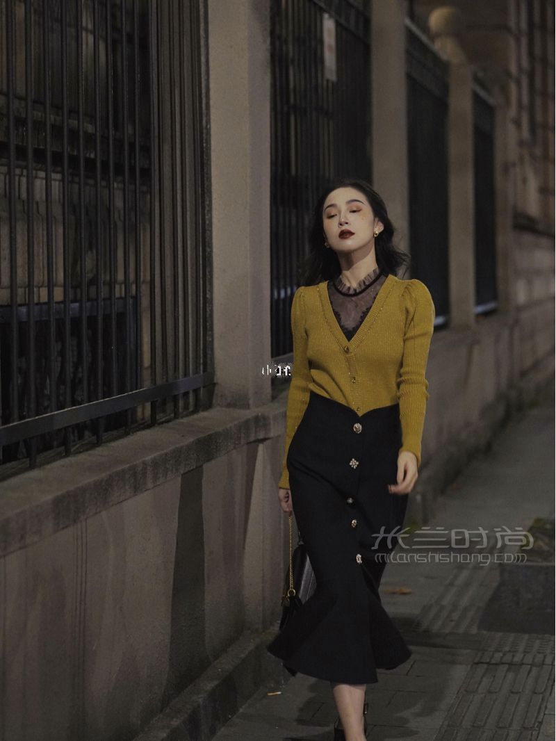 曼徹斯特黑夜 復(fù)古優(yōu)雅穿搭_3