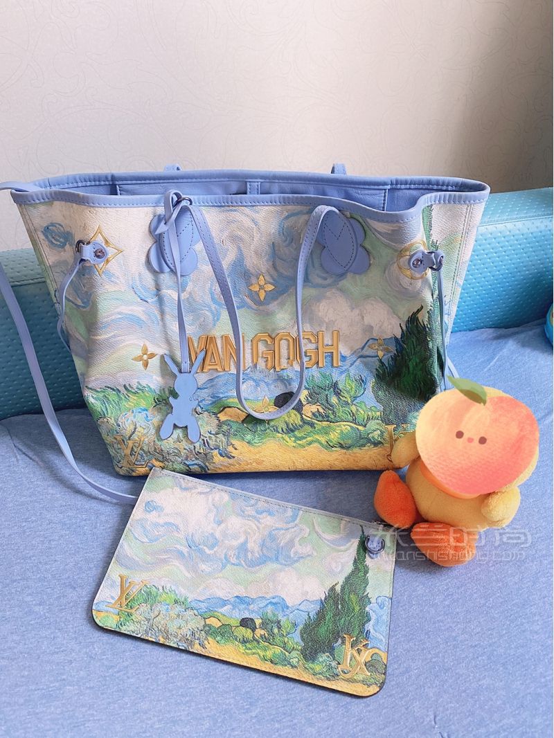 被割破的LV包包怎么修復(fù)？LV neverfull修復(fù)案例_2