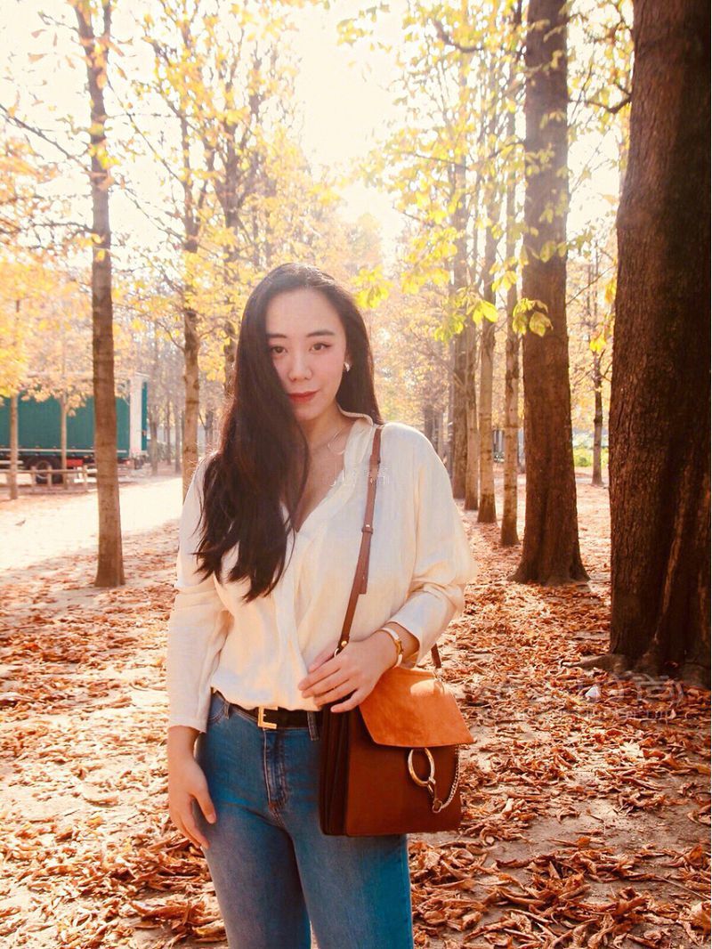蔻依Chloe faye大號(hào) shoulder bag halo焦糖咖啡館_4