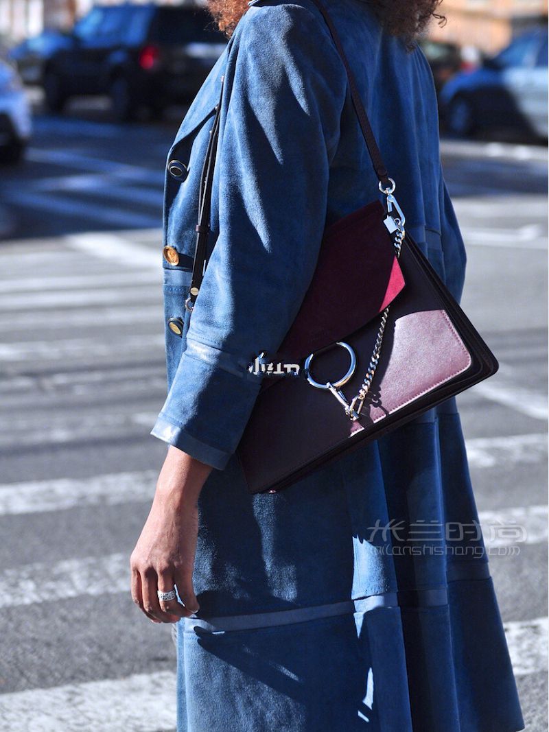 蔻依Chloe faye大號(hào) shoulder bag halo焦糖咖啡館_6