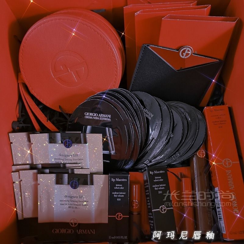 雙十一購阿瑪尼唇釉贈品超多?。。1
