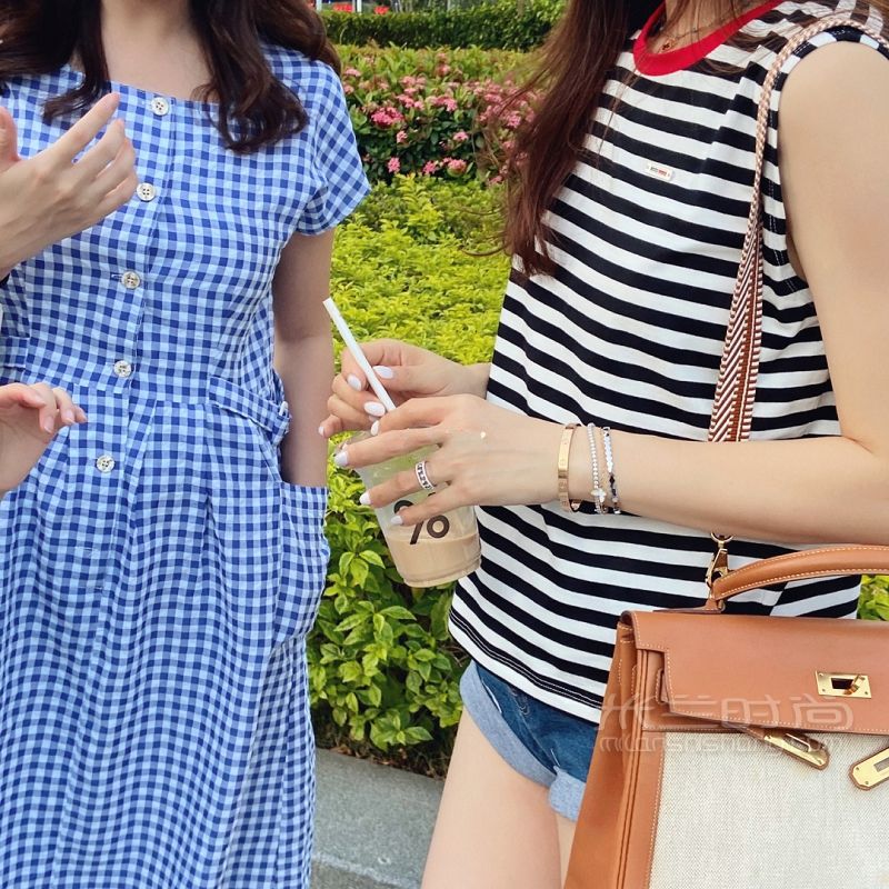 愛(ài)馬仕HERMES Kelly 32 奶茶色 帆布拼皮_7
