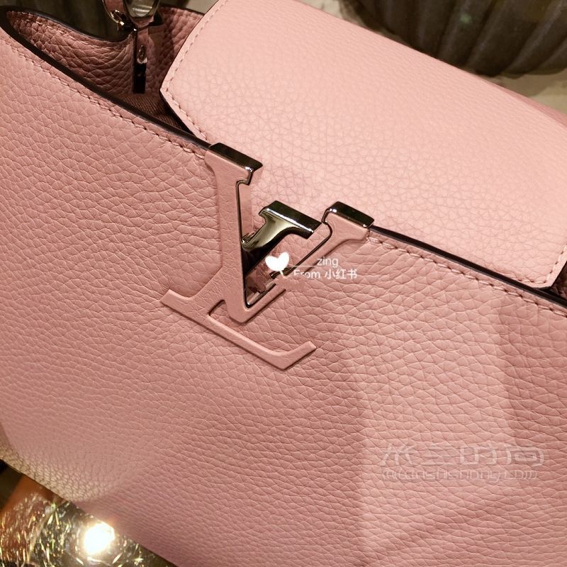 LV Capucines包 超美櫻花粉 LV水桶包有哪些款式？_2