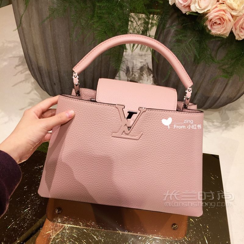 LV Capucines包 超美櫻花粉 LV水桶包有哪些款式？_1