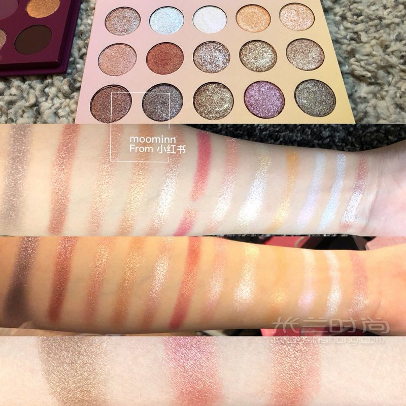 colourpop 5盤眼影盤 10色土豆泥眼影試色_5