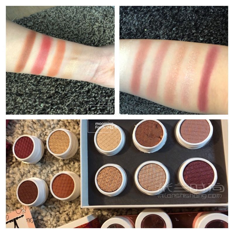 colourpop 5盤眼影盤 10色土豆泥眼影試色_8