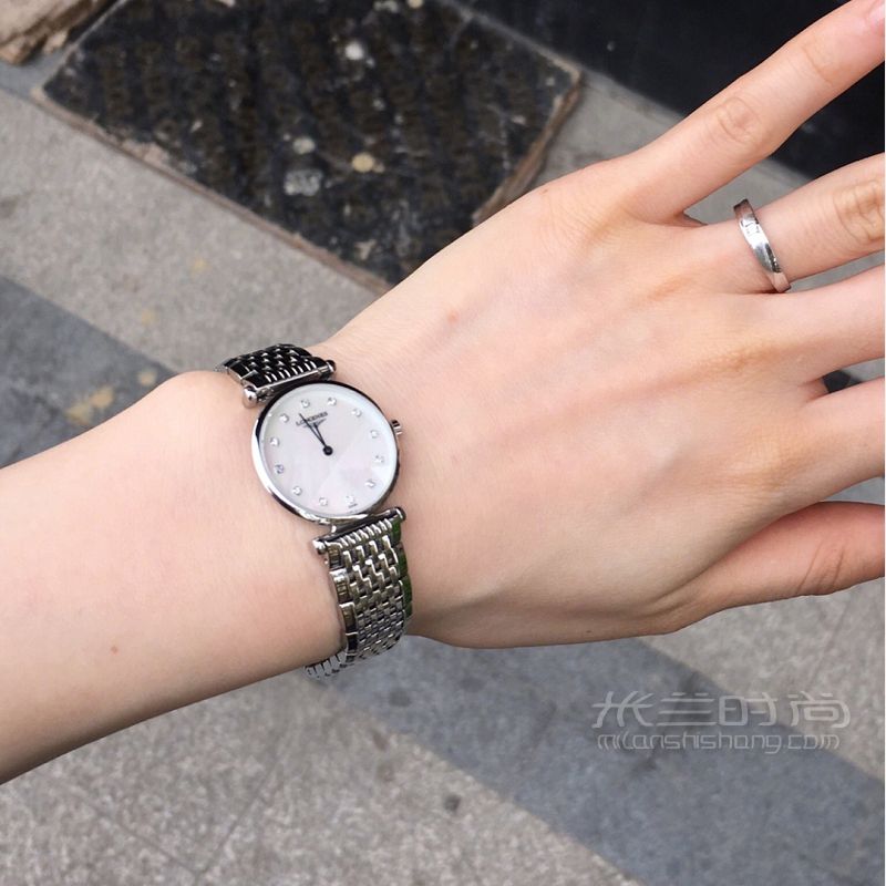 Longines浪琴嘉嵐系列鑲鉆石英女表鑲鉆_2
