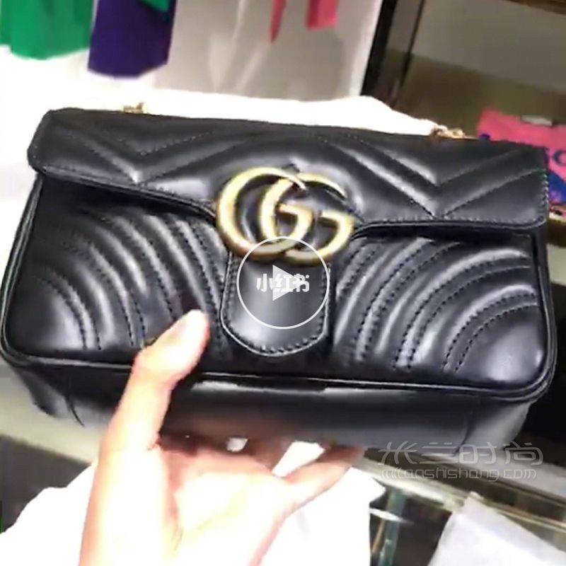 GUCCI鏈條包 GG Marmont萬(wàn)元包包_3