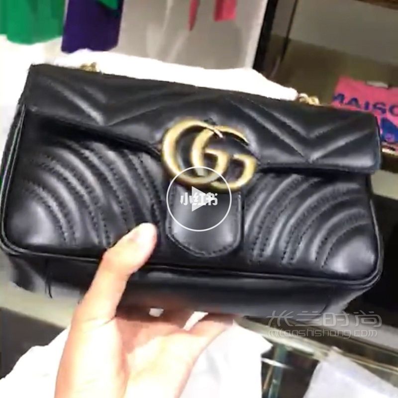 GUCCI鏈條包 GG Marmont萬(wàn)元包包_4