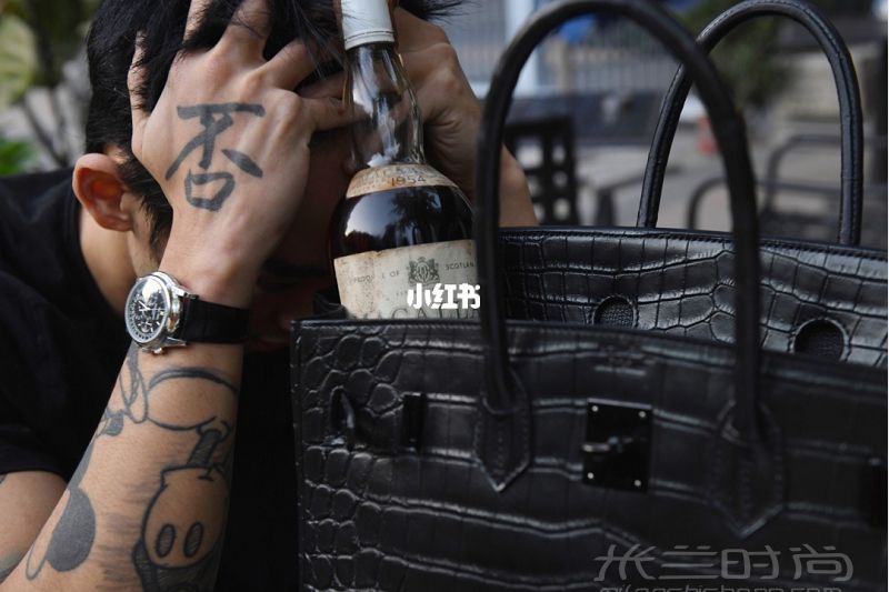 絕版的Hermes愛馬仕鱷魚皮 so black Birkin 35_3