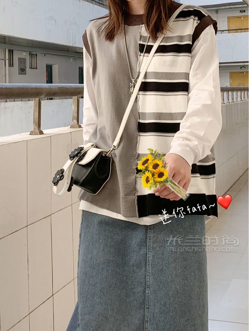 巨平價 物美價廉早秋校園清新甜酷穿搭_8