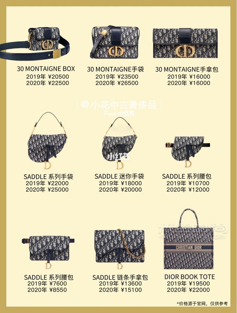 Dior 迪奧各大系列包包合集-手袋-腰包-鏈條包-迪奧 di_1