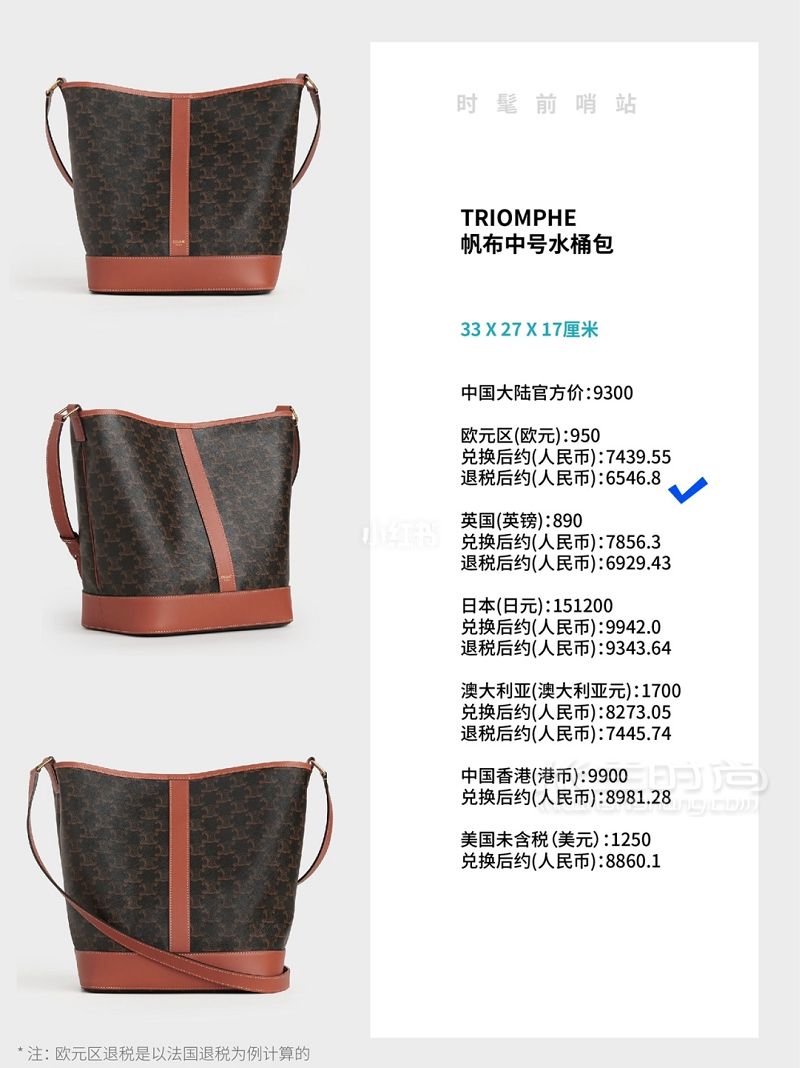 LV Celine老花包全球比價 思琳Celine_5