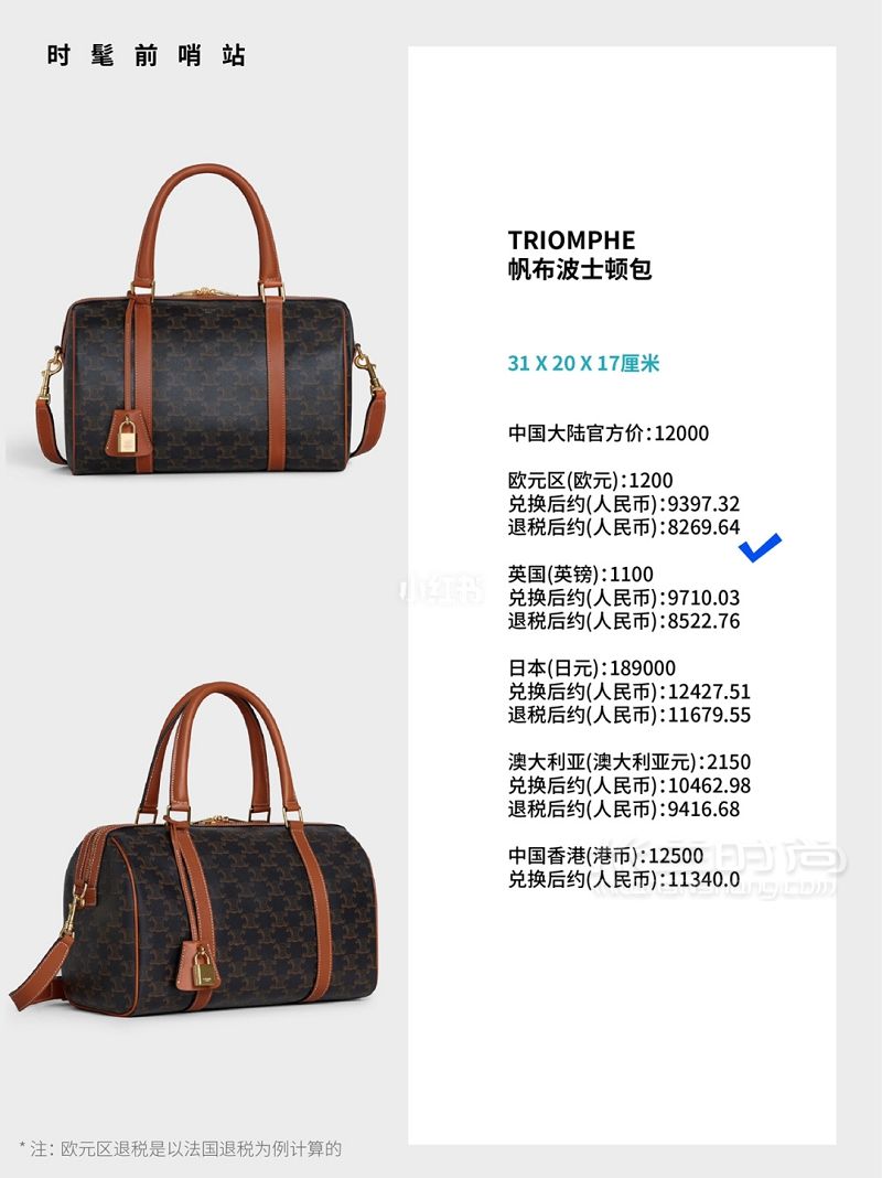 LV Celine老花包全球比價 思琳Celine_8