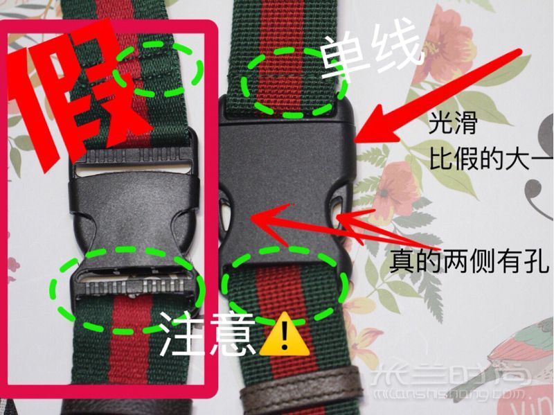 9種方式教你鑒別真假 GUCCI虎頭包千萬(wàn)別買到假貨_5
