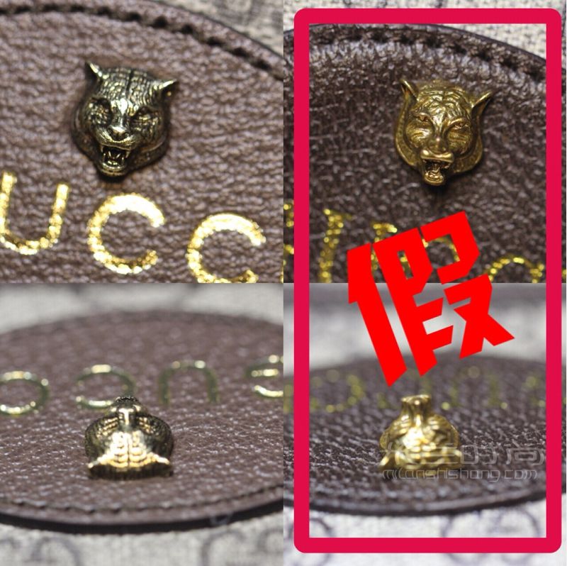 9種方式教你鑒別真假 GUCCI虎頭包千萬(wàn)別買到假貨_2