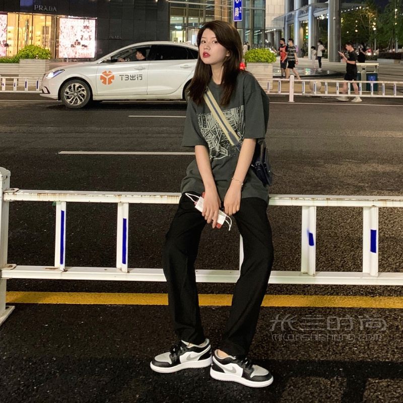 Cav Empt女孩上線Aj1 Low其實(shí)也很好看_1