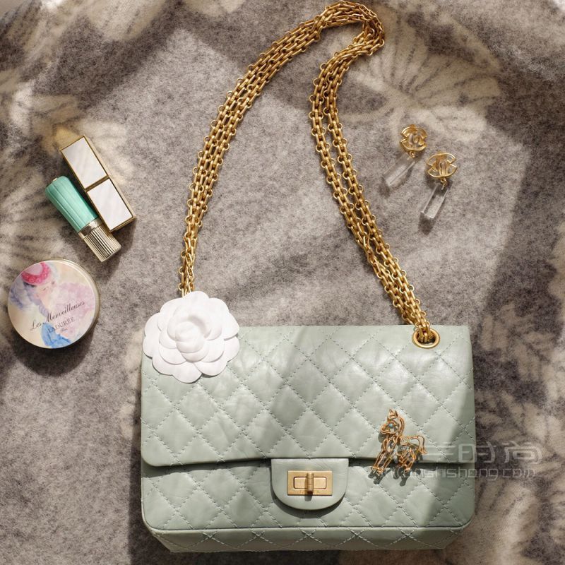 入坑香奈兒Chanel 薄荷綠2.55包包怎么樣_1