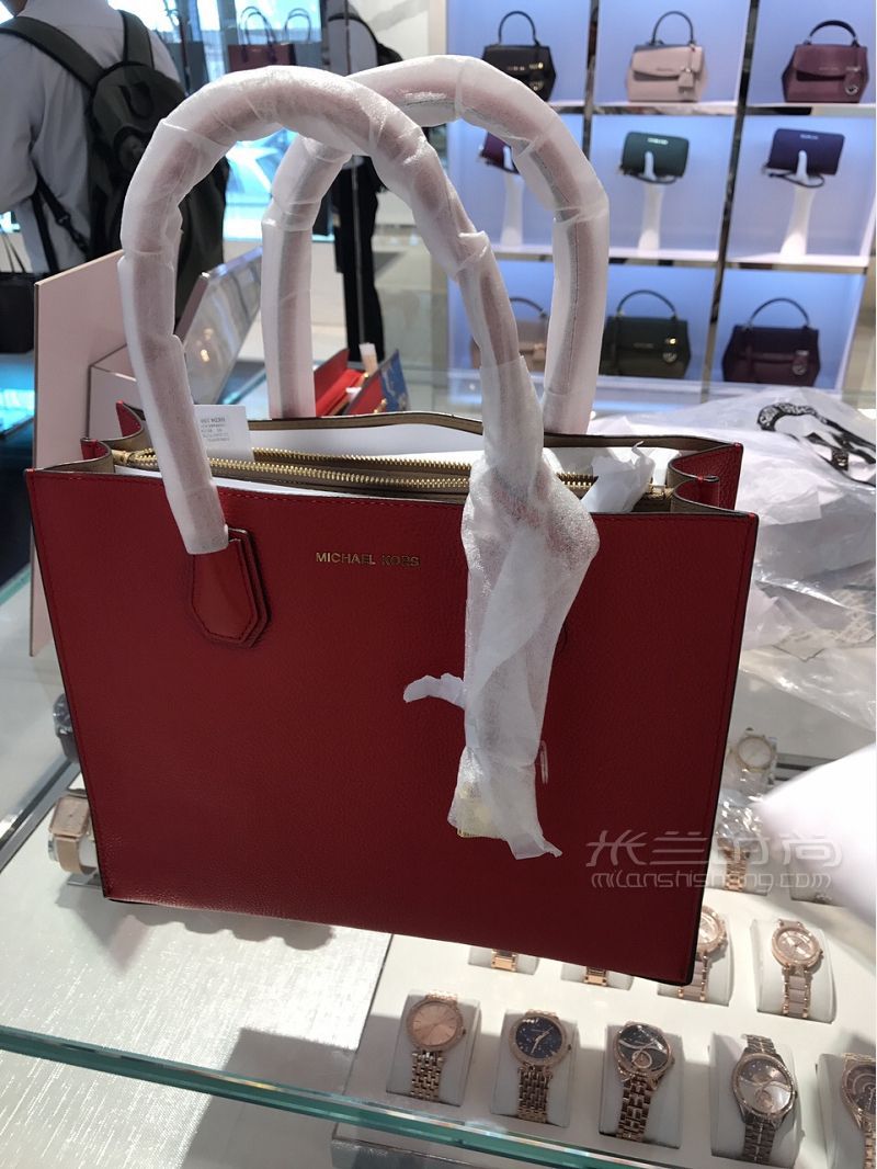 michael kors mk女包楊冪同款鎖頭方包_6