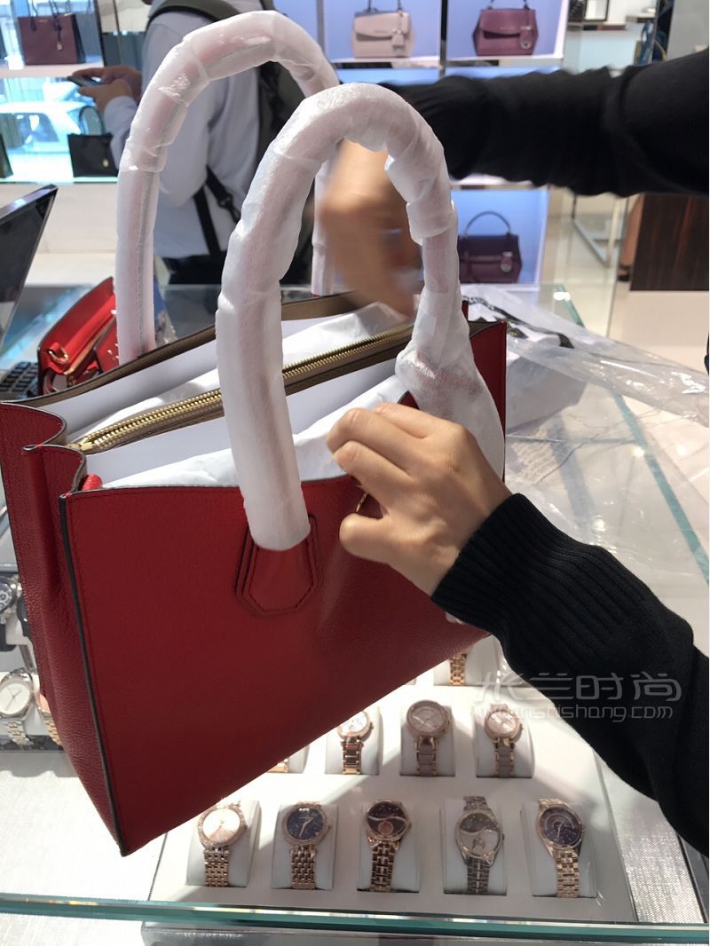michael kors mk女包楊冪同款鎖頭方包_7