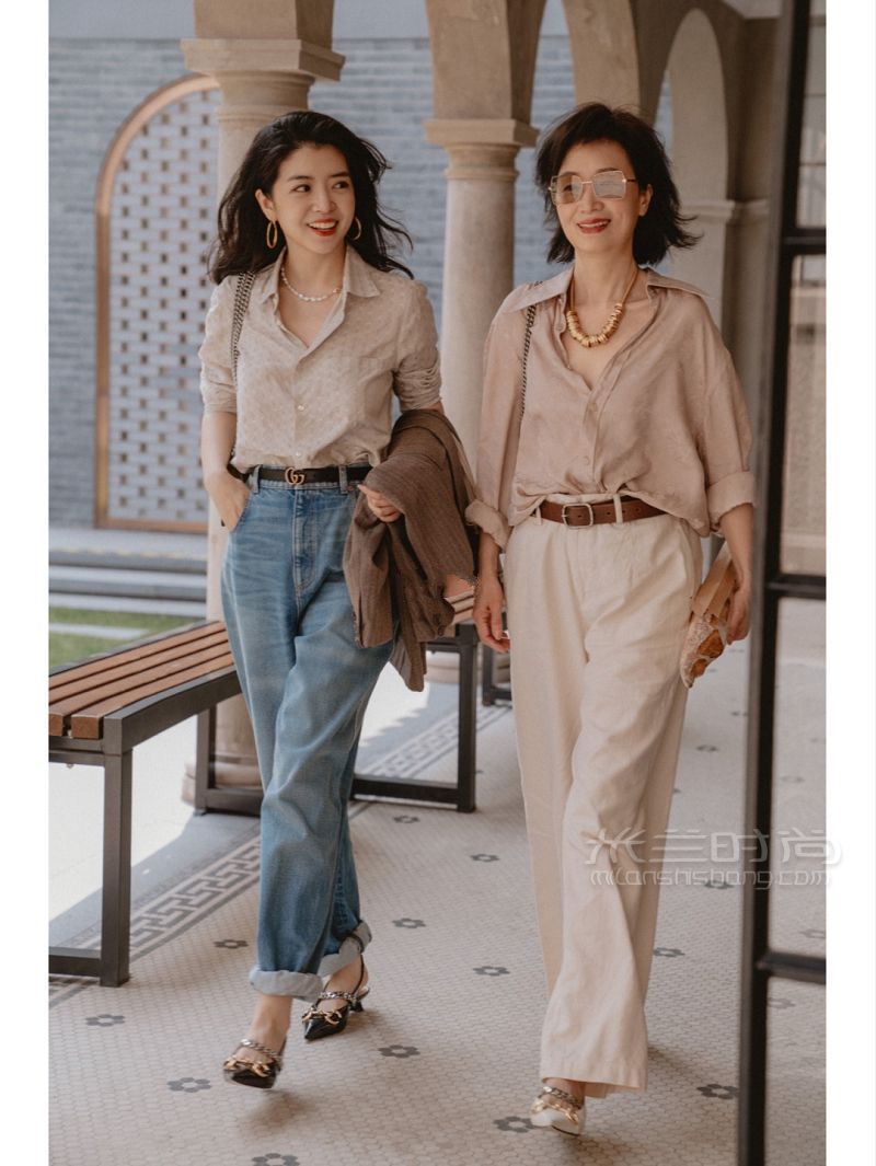 母女穿搭 Gucci的文藝復(fù)古風(fēng)酒神包文藝復(fù)古_7