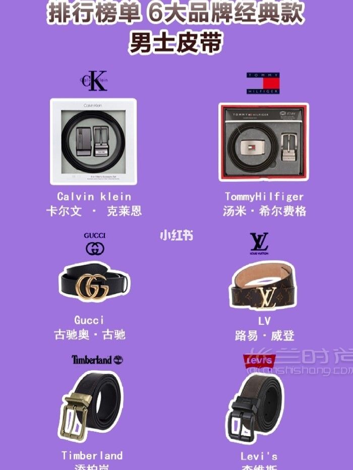 海淘知名品牌 男士皮帶送禮必藏_1