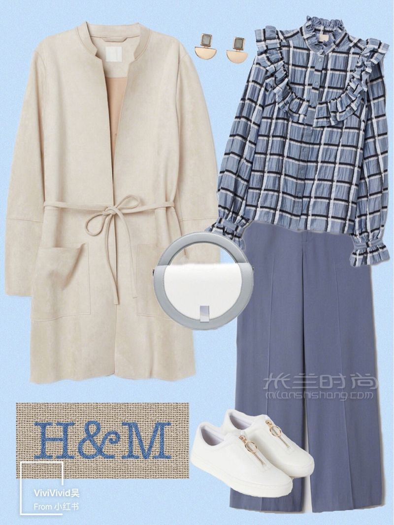 HM9套風(fēng)衣穿搭  春天來了 不知道穿什么？_9
