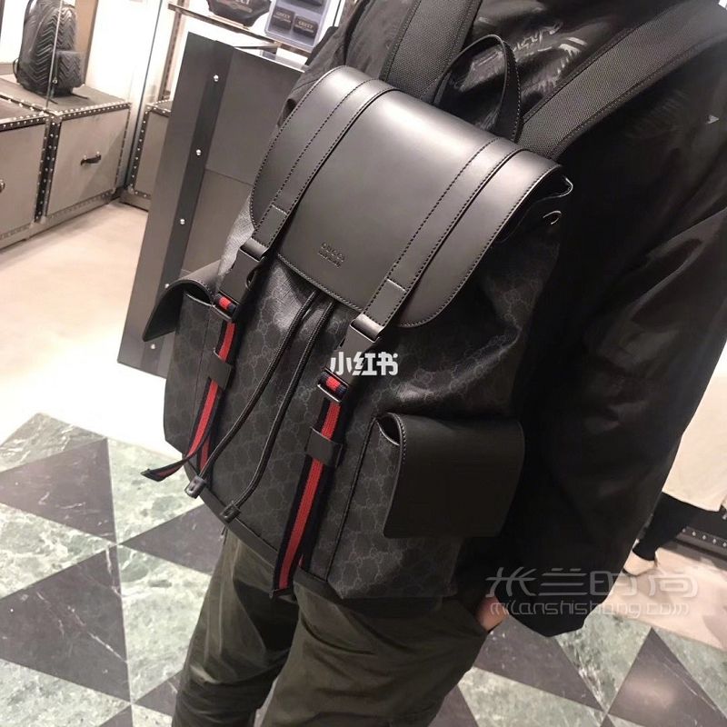 歐洲入手古馳雙肩包路易威登郵差男包_1