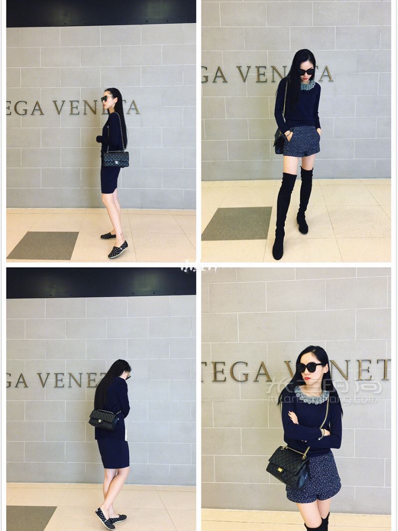 實(shí)用帖Chanel 2.55中號cf中號比較_9
