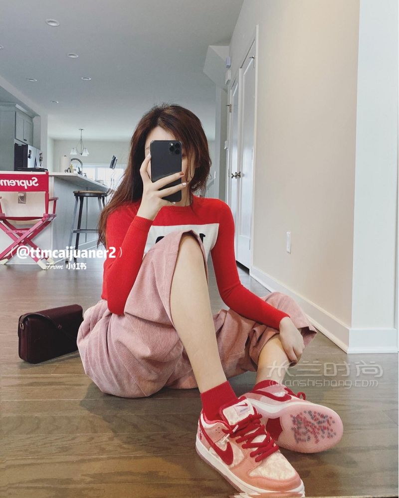 OOTD Nike Dunk 情人節(jié)限定 strangelove_7