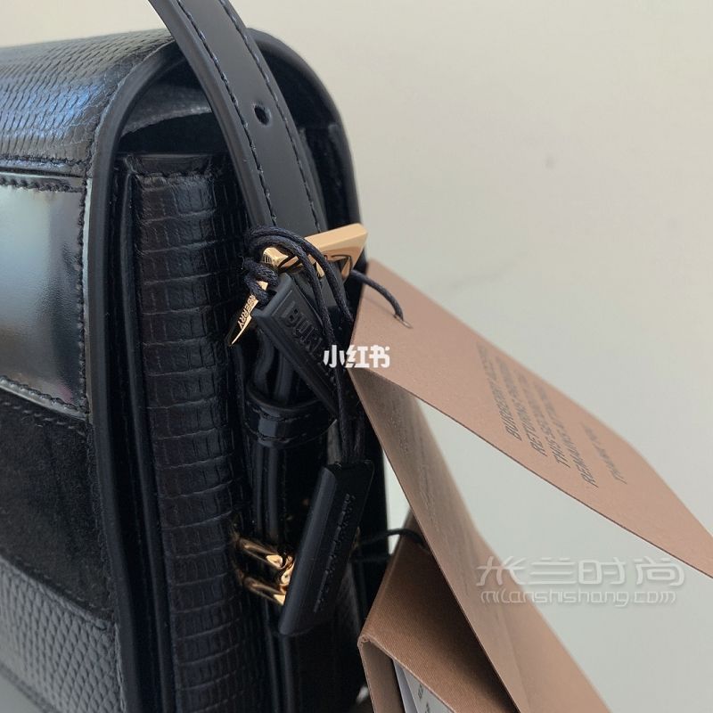 Burberry澳洲官網(wǎng)50sale 麂皮拼grace包_5