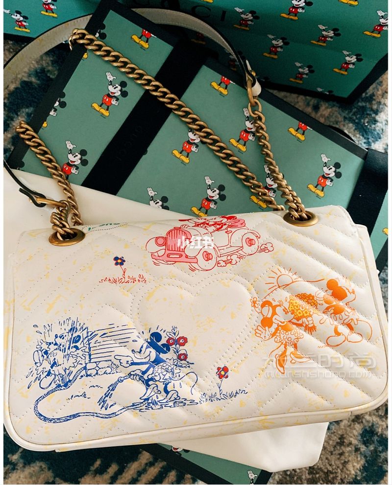 首發(fā)GUCCI迪士尼Marmont包包來(lái)啦_7