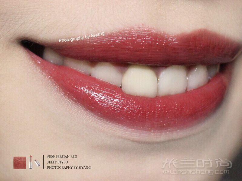 armani官網(wǎng)新系列 kiko509 安靜魅惑的紅豆奶茶色口紅_6